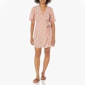 MSRP $59 NWT Billabong Women's All for You 2 Mini Wrap Dress size 8